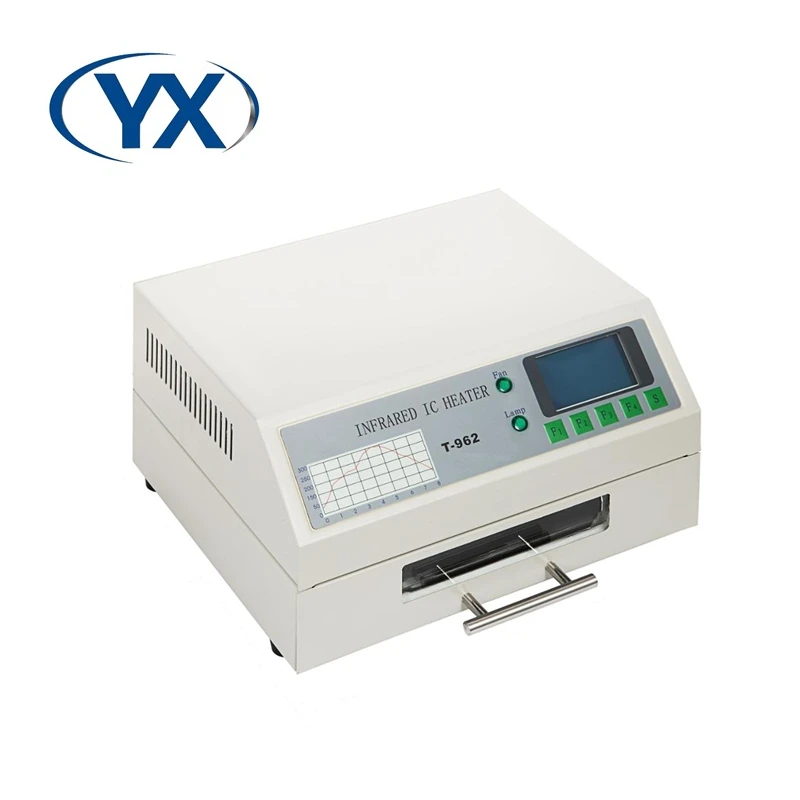 

SMD светодиодная паяльная машина Инфракрасная печь для оплавления T-962 для печатной платы