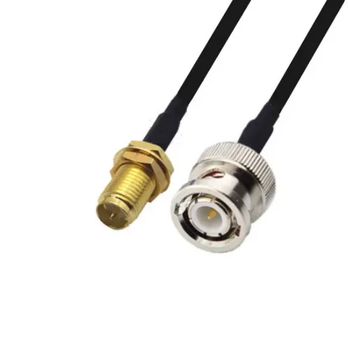 

BNC Male to RP-SMA Female RF LMR200 Pigtail Low Loss Double Shielded Coaxial Cable Extension 1-15M