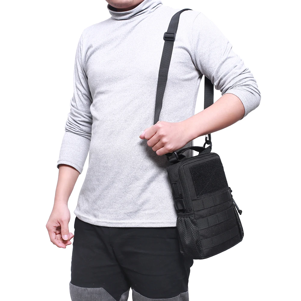 One-shoulder Backpack Outdoor Sports Tactical Portable Daily Travel Bag Tool Storage Bag Bicycle Riding Waterproof Hangding Bag