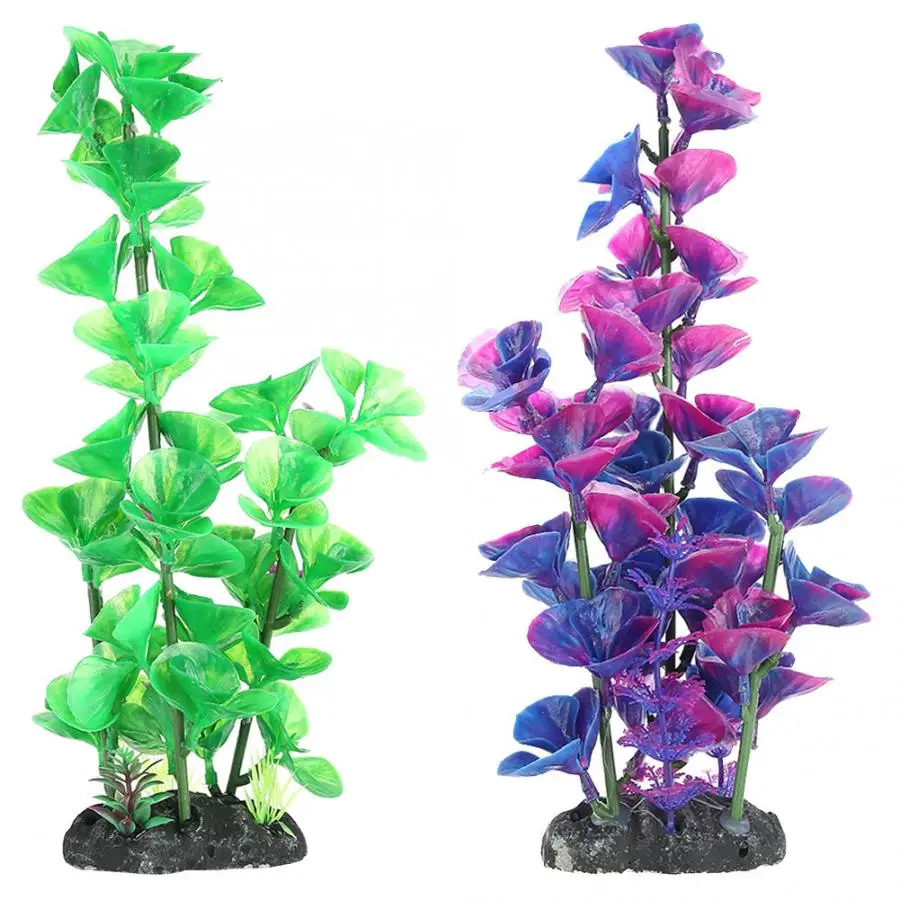 Растительный орнамент живой Искусственный для аквариума аквариум трава