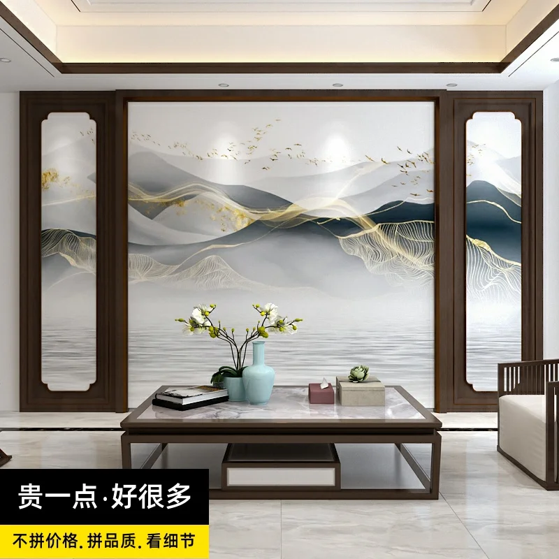 3D стерео фон для телевизора декоративная роспись Настенная современная простая