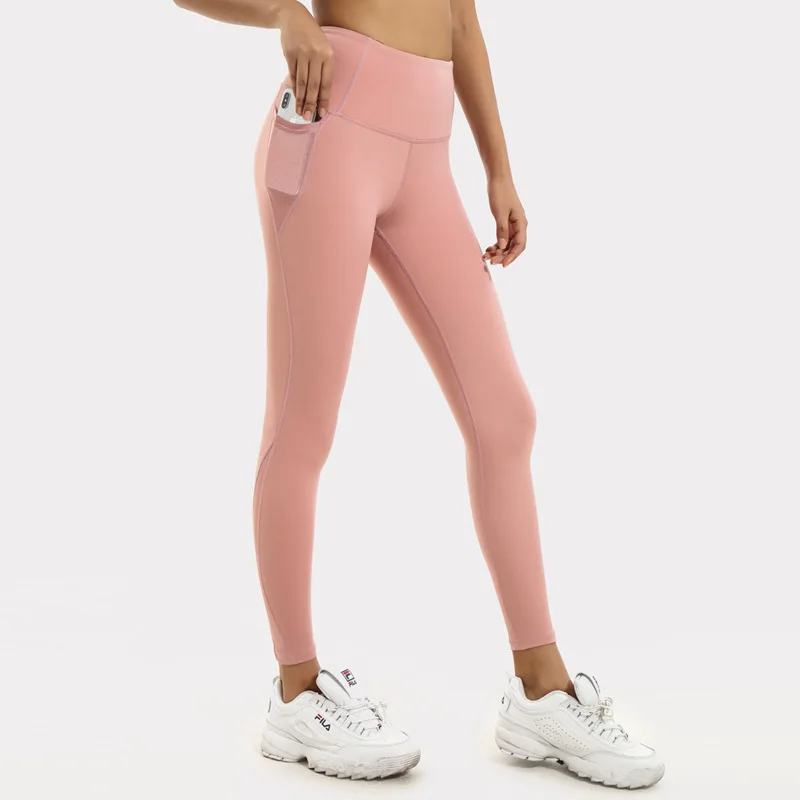 

Pink Booty Leggings Mesh Colorvalue Legging High Waist Gym Leggings With Pocket Push Up Leggins Sport Women Fitness Activewear