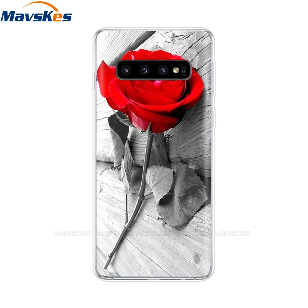 For Samsung Galaxy S10 Case S10Plus Case Silicone TPU Cover Phone S10 E Case For Samsung S10 Plus G975F S 10 SM-G973F Case Coque