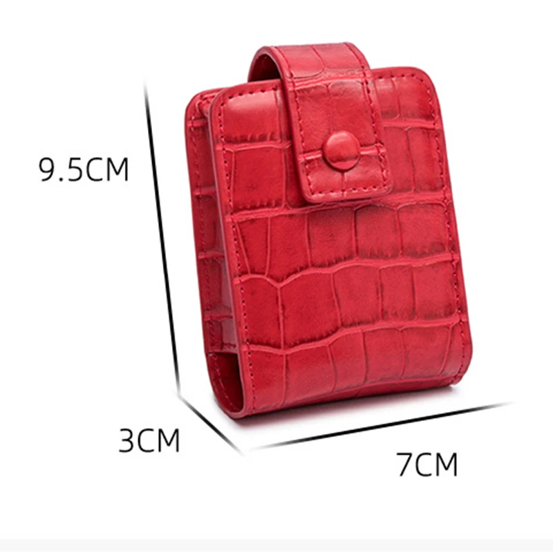 

Portable Cosmetic Cases Girls Lipstick Bag High Quality Fashion Mini Cosmetic Bag Women Makeup Storage Organizer Build-in Mirror