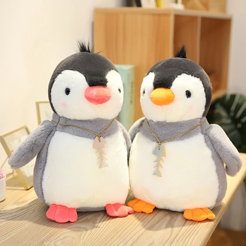 Новая милая плюшевая игрушка пингвин каваи кукла на Рождество. День рождения.