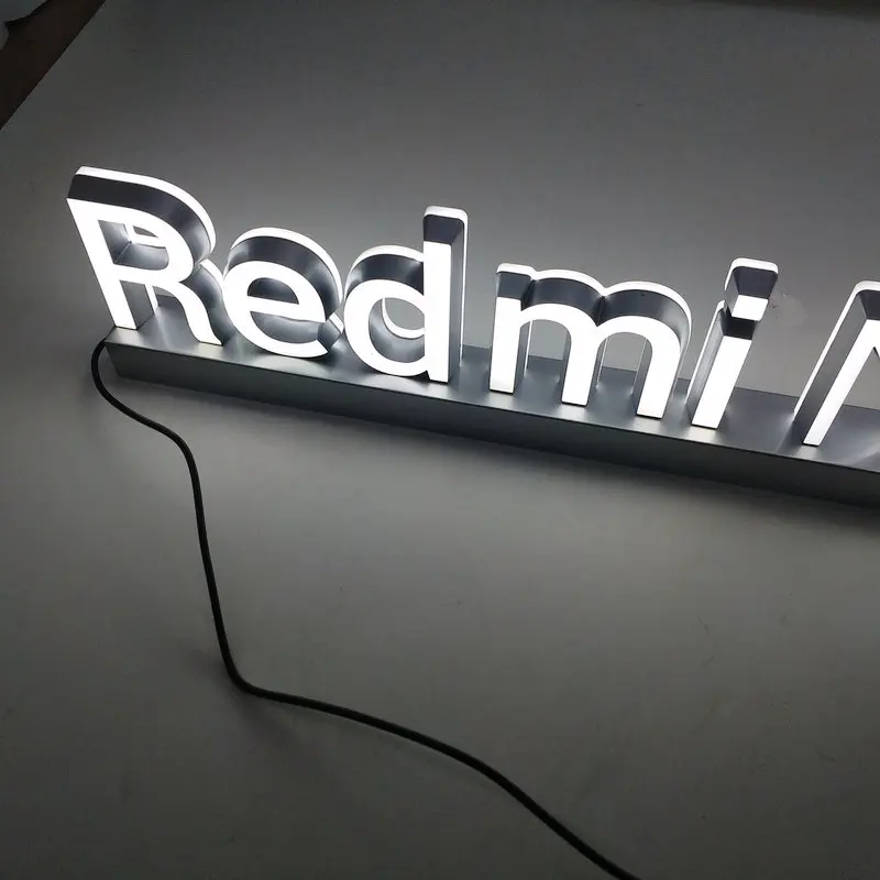 HUWEI MATE 10 3D Led Настольный вертикальный знак светодиодный акриловый дисплей вывеска