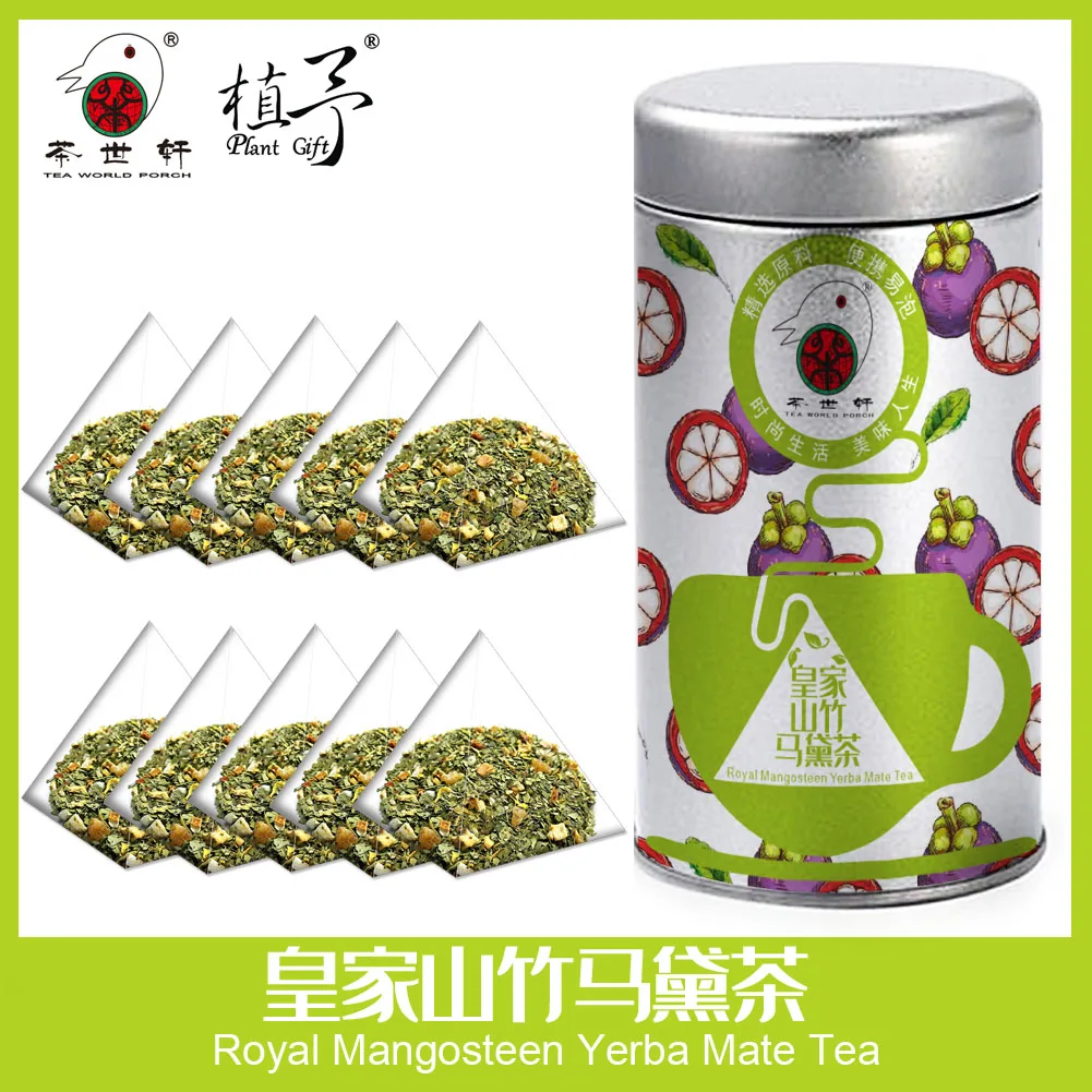 3 г * 10 шт. маска для ухода за кожей чая Королевский мангостин Yerba Mate сырье