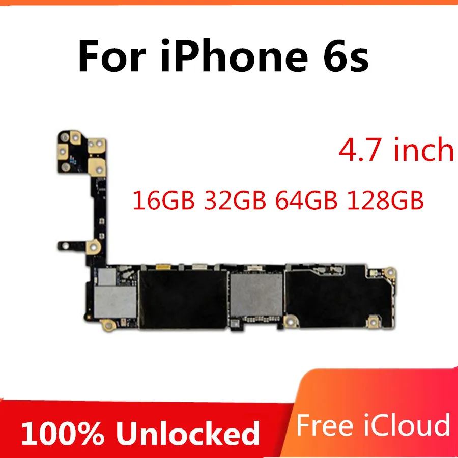 16 ГБ 32 64 128 оригинальная материнская плата разблокировки для iphone 6S 4 7 дюймов
