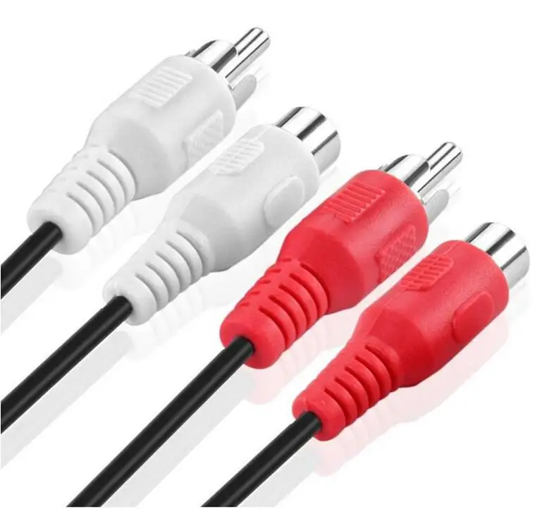 Удлинительный кабель LBSC RCA (3 м) 2RCA аудио удлинитель адаптер Кабельный соединитель