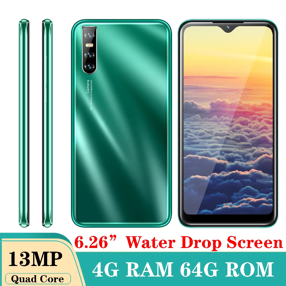 Смартфон K30 4 + 64 ГБ 6 26 дюйма 13 МП Wi Fi|Смартфоны| |