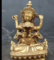 tibetan buddhism bronze seat mandkesvara yab yum happy tantra buddha statue