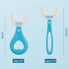 Детская зубная щетка Oral U-образной формы, 360