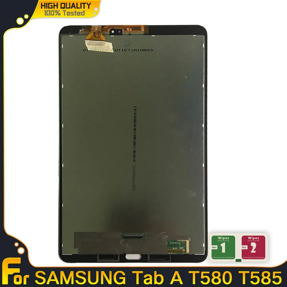 Для Samsung GALAXY Tab A 10 1 T580 T585 SM ЖК дисплей с рамкой сенсорный экран дигитайзер
