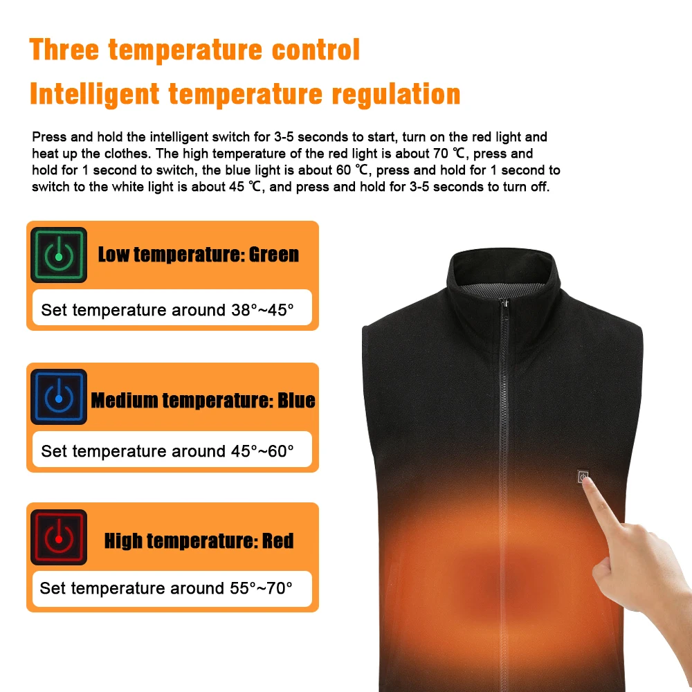 Жилет с электрическим подогревом для мужчин и женщин жилет теплая одежда уличный