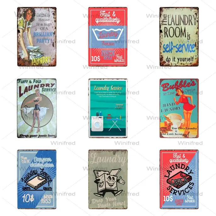 50 галстуков комиксов стиль ретро стирка жестяная вывеска настенный постер Декор