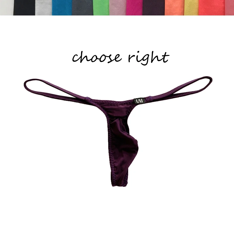 000856 мужское сексуальное классный шелк стринги мини нижнее белье| |