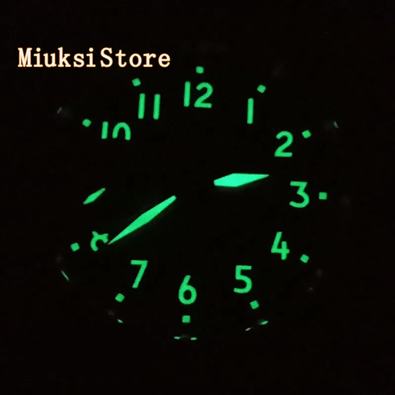 Часы мужские механические с бронзовым покрытием и сапфировым стеклом 43 мм -