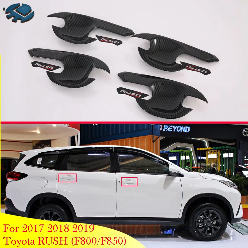 Аксессуары для автомобилей Toyota RUSH (F800/F850) 2017 2018 2019 стильная дверная ручка из