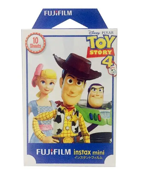 Оригинальная белая пленка для Fuji Instax пленка для камеры моментальной печати Mini пленка Fuji instax для Поляроида mini камера 7 фотоаппаратов моментальной печати 7s 8 9 25 50s 90 SP-1 2 фотобумага - Цвет: toy story