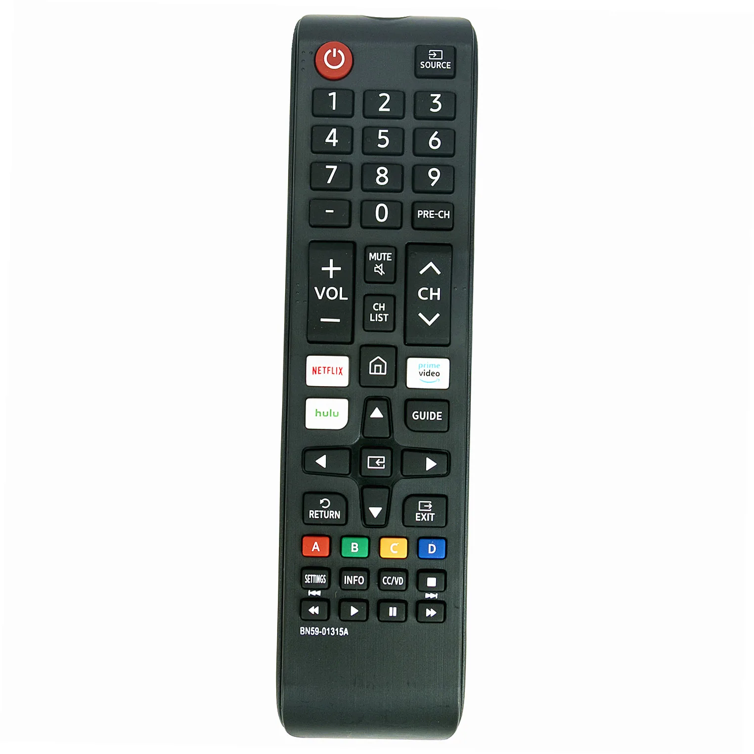 

Сменный пульт дистанционного управления для телевизоров Samsung 4K UHD UN43RU710DFXZA BN59-01315A Smart TV