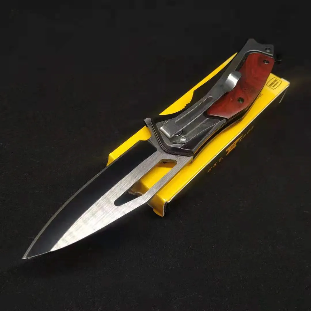 

Outdoor Special Warfare Saber, New Type DA130 High-Grade Folding Knife, Wilderness Trekking Jungle Adventure Self-Defense Knife