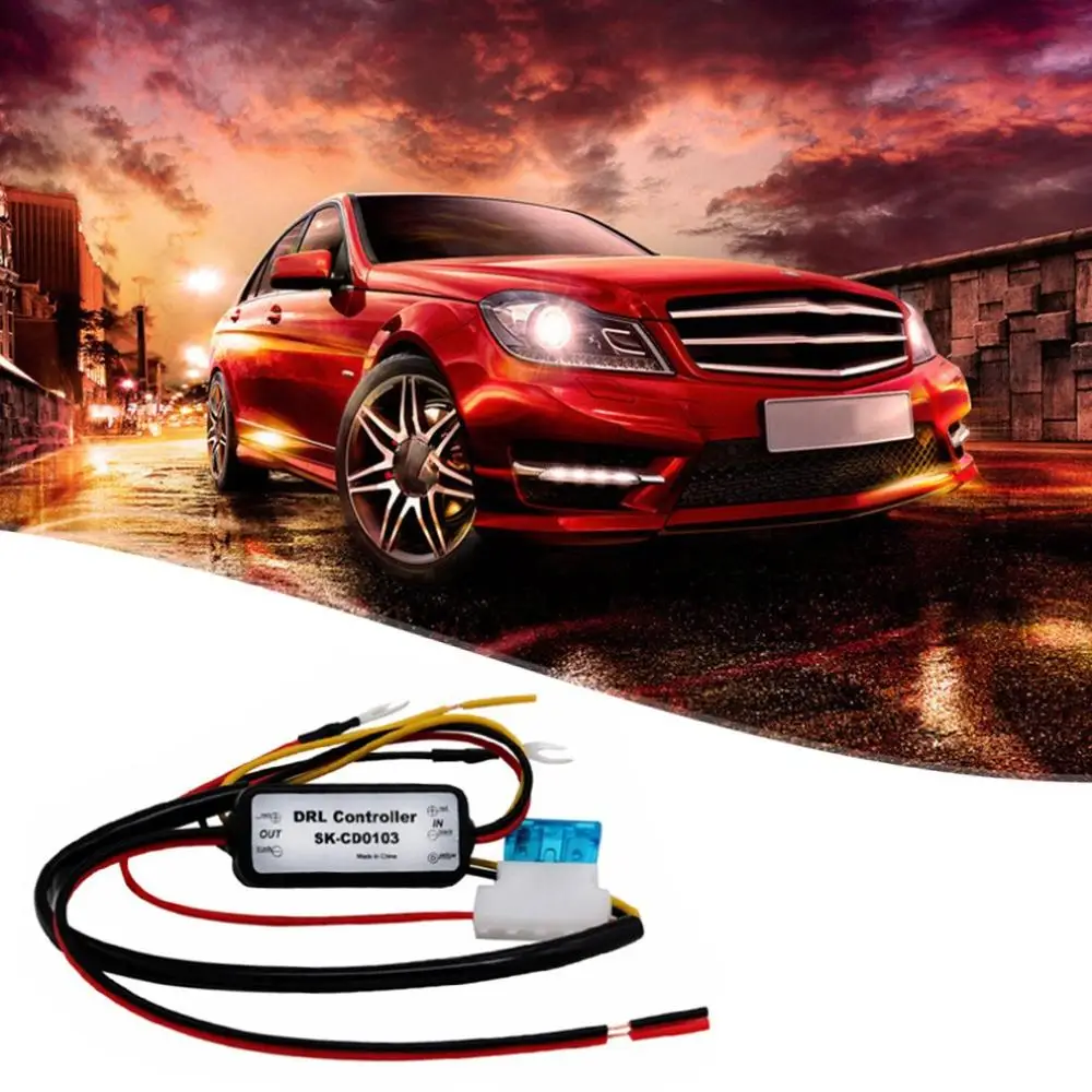 

Car Daytime Running Light Controllers Intelligent LED Delay Controllers Time Delay Dimmer Module