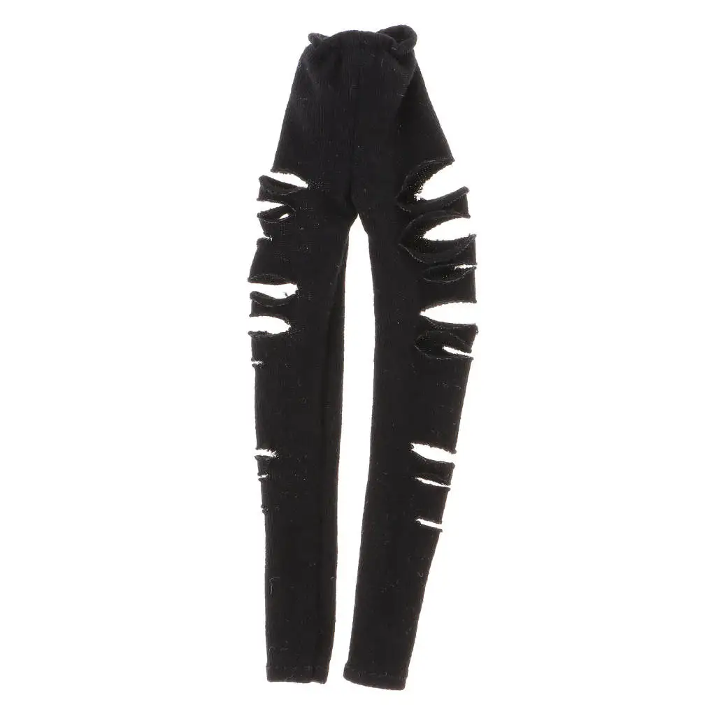 

Trendy Doll Long Ripped Pants Trousers for 12'' Neo Takara Blythe Doll Dress Up Black