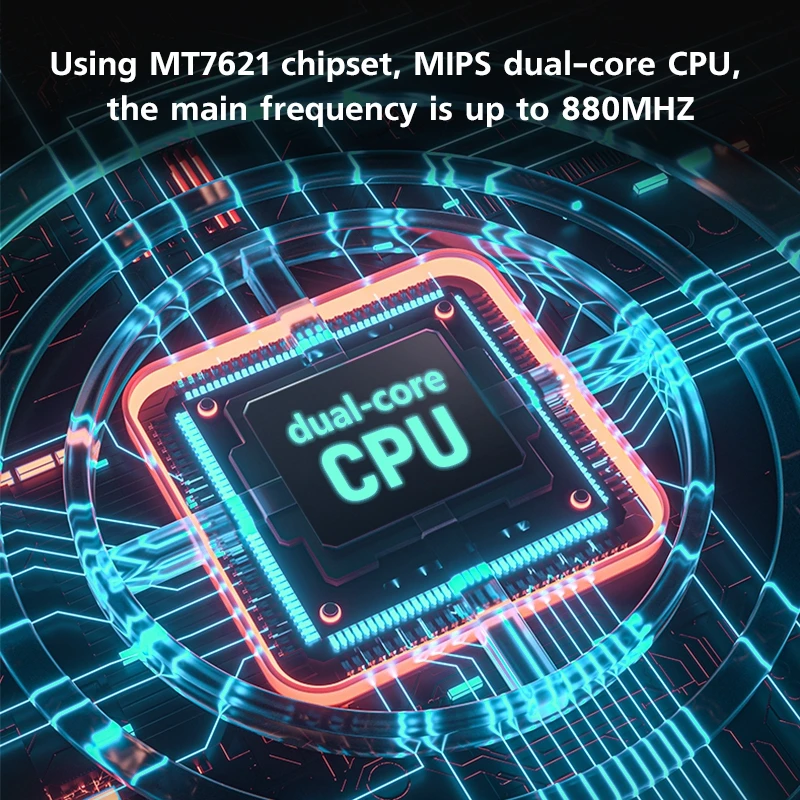 Оригинальный двухдиапазонный гигабитный маршрутизатор высокоскоростной