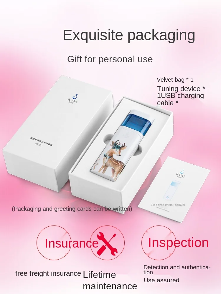 

CX Nano Mist Sprayer Small Portable Facial Humidifier