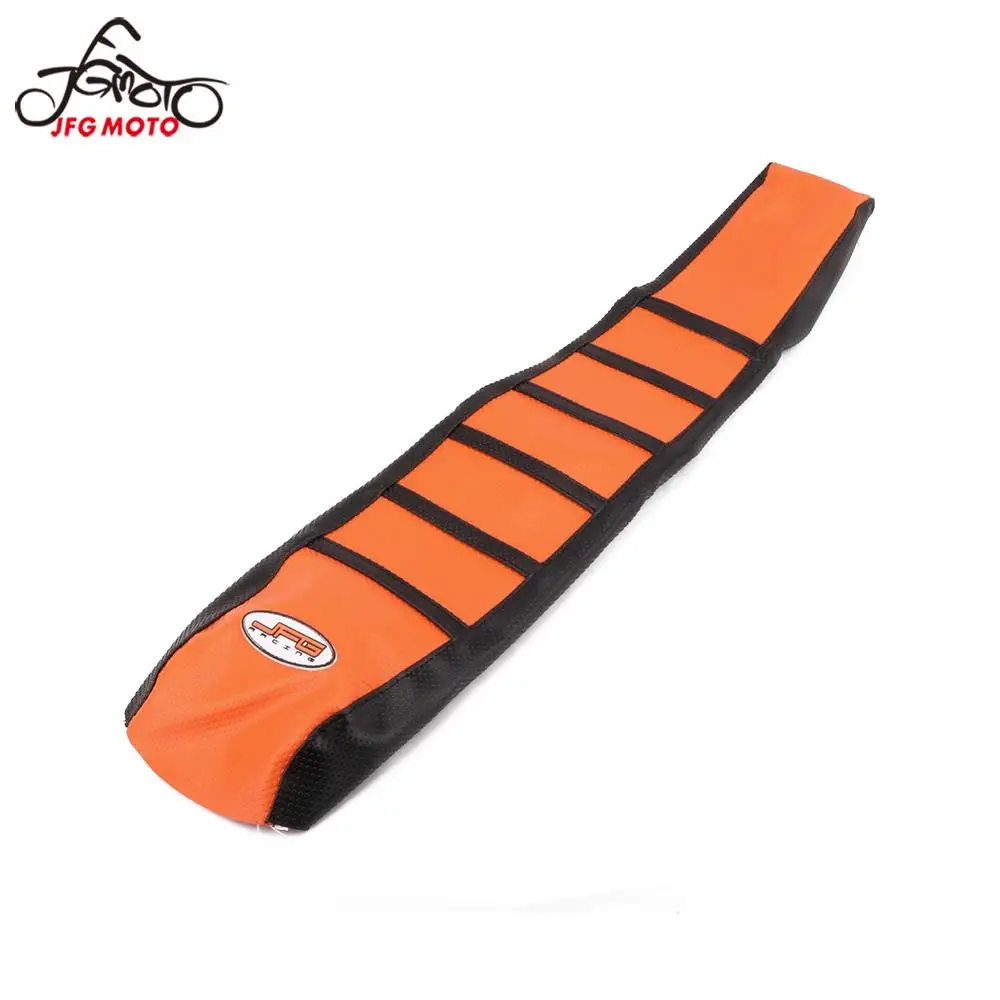 Motorcycle Ribbed Gripper Seat Cover For KTM SX EXC MXC 65 85 125 200 250 300 400 450 525 2004 2005 2006 2007 Enduro Motorcross |