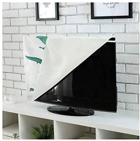 reador wholesale shade screen protector thick and elastic dust cover printed lcd tv cover for indoor outdoor free global shipping