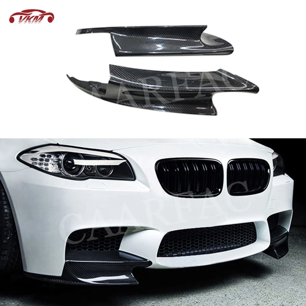 Передний бампер для F10 разветвители губ откидные крылья BMW 5 серии M5 M Sport 2012 2017