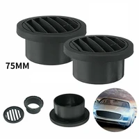 2x 75mm diesel heater ducting exhaust systems warm air vent outlet duct cover for diesel heater auto replacement part duct cover