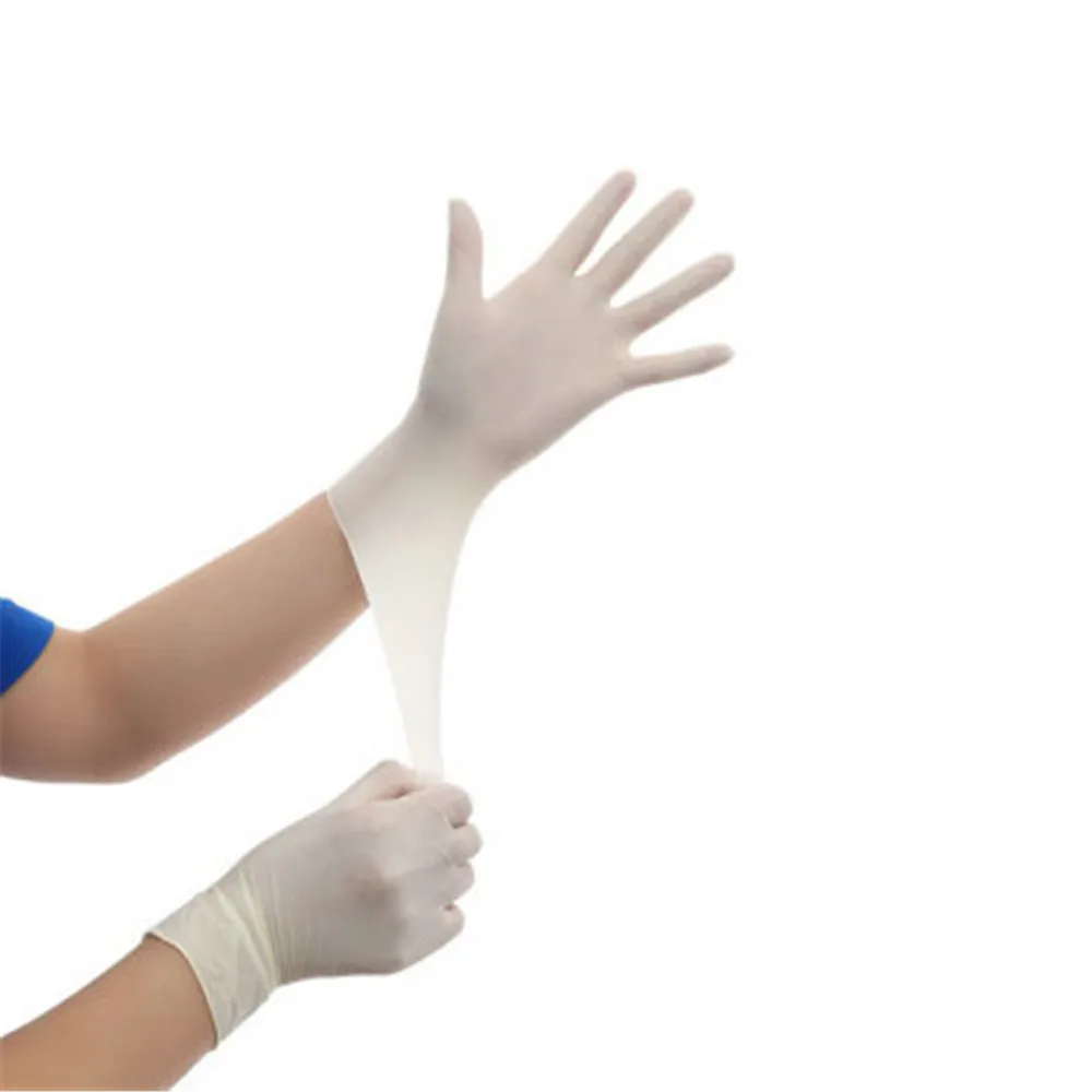 

100pcs/lot Disposable Gloves Latex Cleaning Food Gloves Universal Household Garden Cleaning Gloves