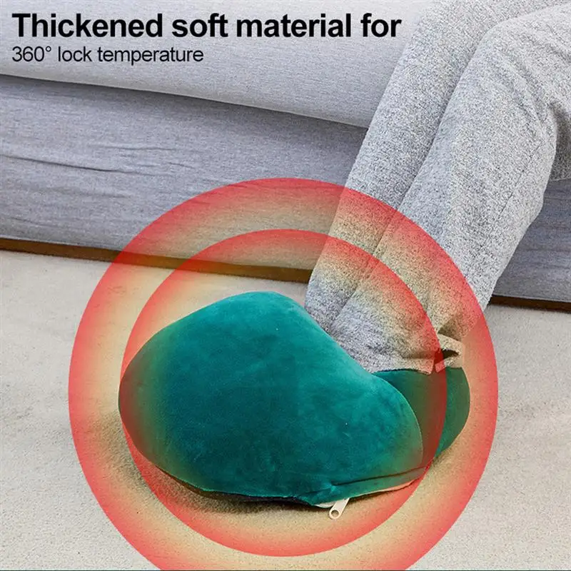 

Электрическая грелка для ног для дома и офиса с USB, грелка для ног, грелка, рождественский подарок, фотосессия для холодной погоды, зимы