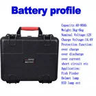 Lifepo4 литий-железо-фосфатных аккумуляторов 12,8 v 12V 40Ah 60Ah 80Ah водонепроницаемый чехол для батарейки Смарт bluetoorh BMS для Ловец рыбы лодки для доставки прикорма и оснастки