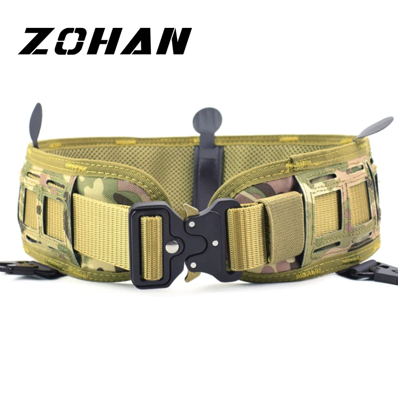 Мужской боевой нейлоновый Тактический поясной ремень тонкий Внутренний с