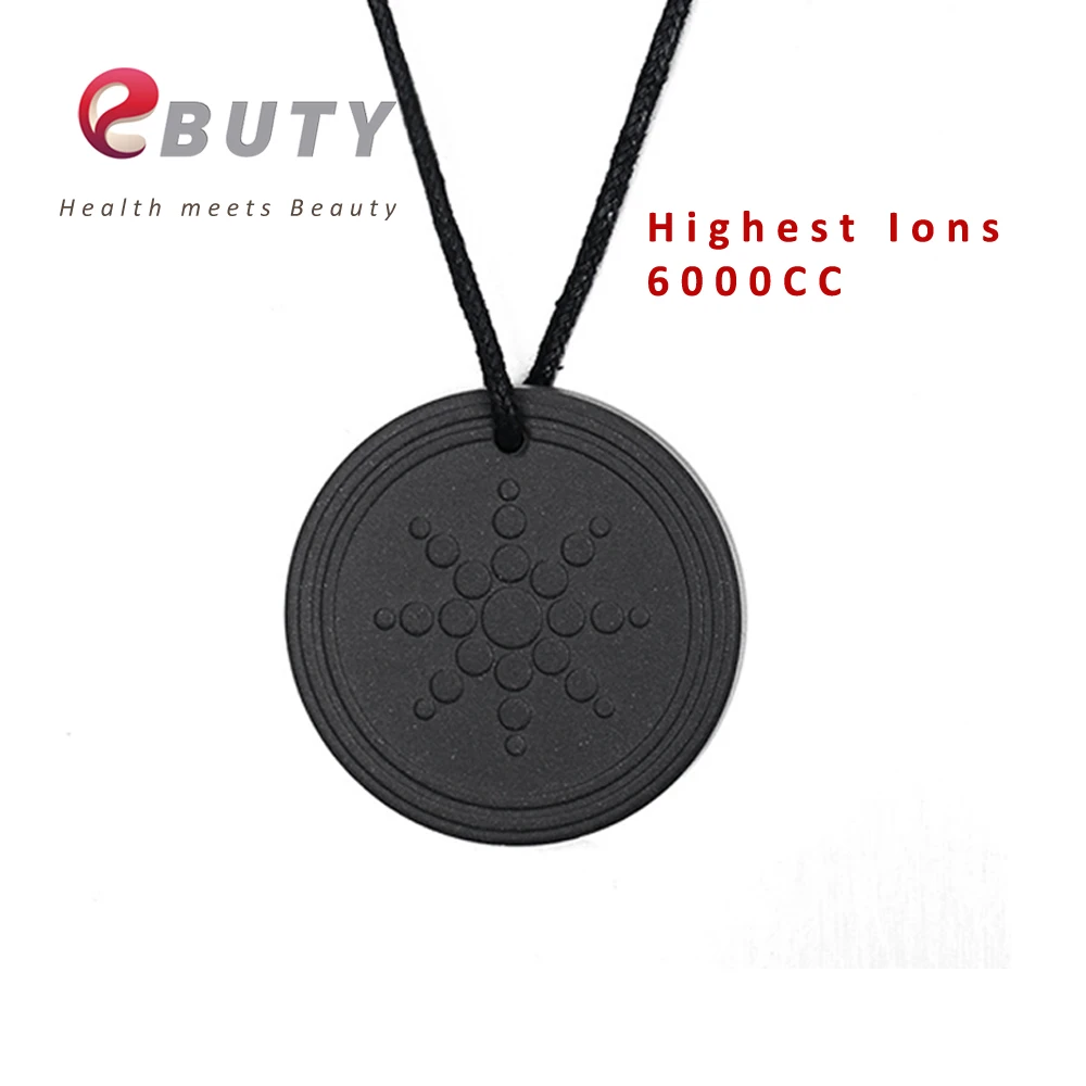 only pendant Самый дешевый! EBUTY натуральные мужские браслеты черный натуральный камень женские ювелирные изделия бусины Турмалин талисманы кулон 6000CC - Окраска металла: only pendant