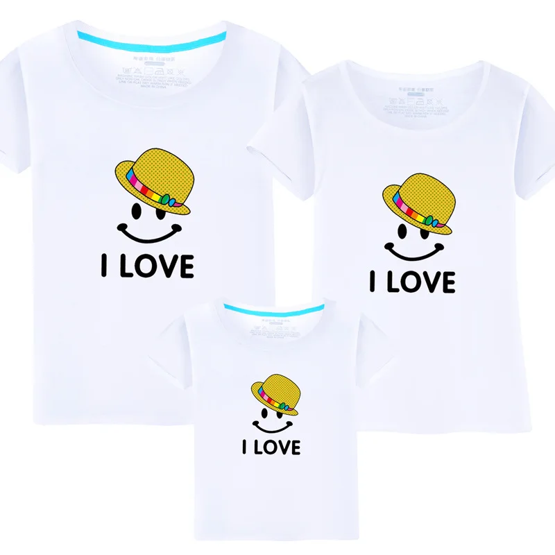 Футболка для родителей и детей 13 цветов|Сочетающаяся одежда семьи| |