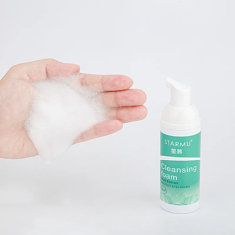 Клей для наращивания ресниц пенка очистки профессиональное очищающее средство