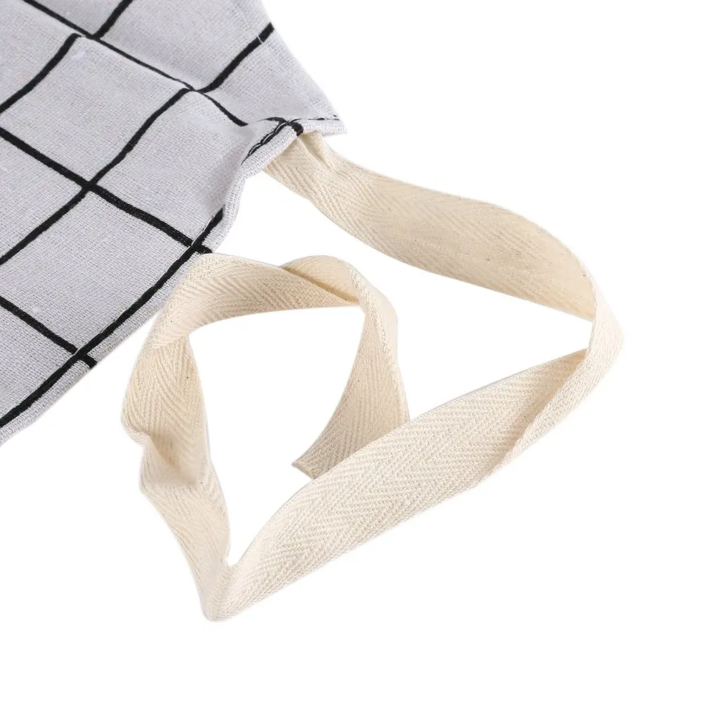 Модный напечатанный домашний Кухонный Фартук с карманом из мягкого хлопка и льна