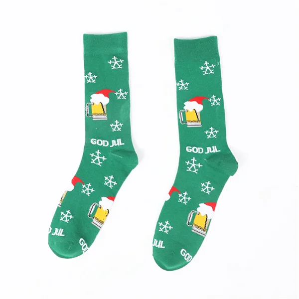

Autumn And Winter New Couple Socks Stockings Casual Christmas Cartoon Socks Breathable Socks Couple socks