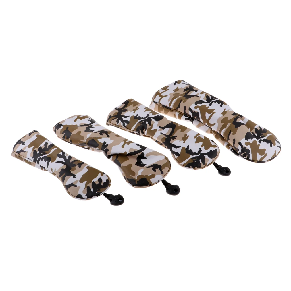 4 шт./компл. чехол на голову для клюшек гольф клуба водителя Fairway Hybrid 135 UT