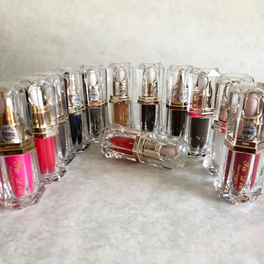 Оригинал 1 бутылка бровей Татуировка губ постоянный пигмент для перманентного