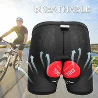 new sports accessories mtb gel padded bicycle underpant cycling shorts cycling bike underwear sponge pants