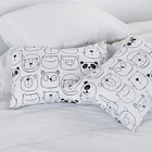 Наволочка из сверхмягкого хлопка для малышей, для кроватки, сна, в стиле конверта, наволочка Путешествия для девочек и мальчиков