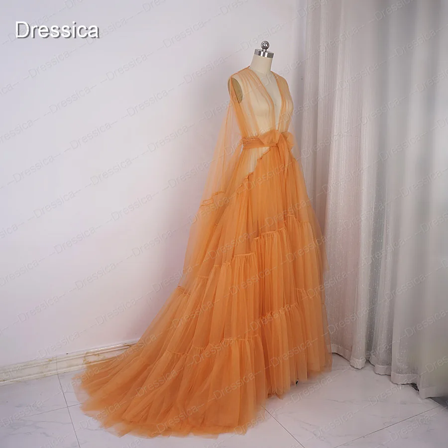 Тюлевое платье голливудский халат представление шикарный наряд Drag queen фотография платье