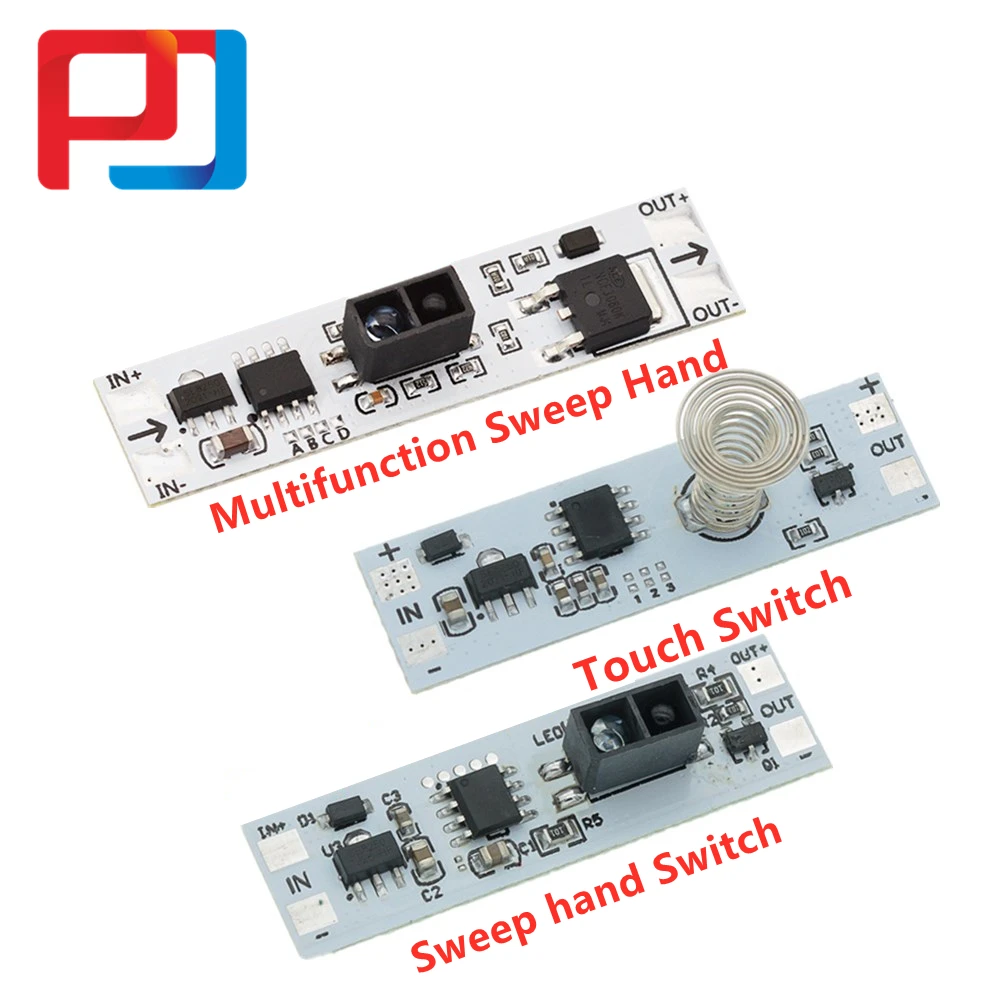 Сенсорный переключатель емкостный 5 в 24 3 А светодиодные лампы управления