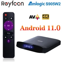 a95x w2 android 11 smart tv box amlogic s905w2 4gb 64gb support 5g wifi 4k 60fps vp9 bt5 0 youtube media player 2g 16g a95xw2 f4