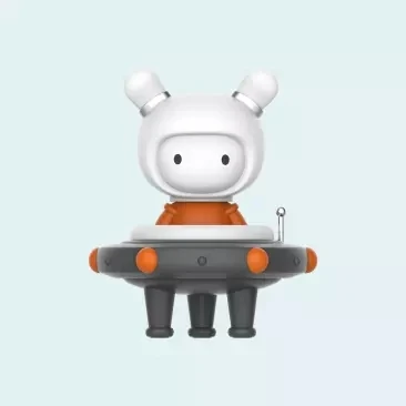 Оригинальная серия Xiaomi Mitu MIJOY Rice Mitu(Looking Moon Series), произвольная технология, тематическая серия для детей